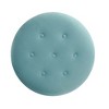 Jennifer Taylor Home Yolanda 24" Upholstered Round Accent Ottoman - 2 of 4
