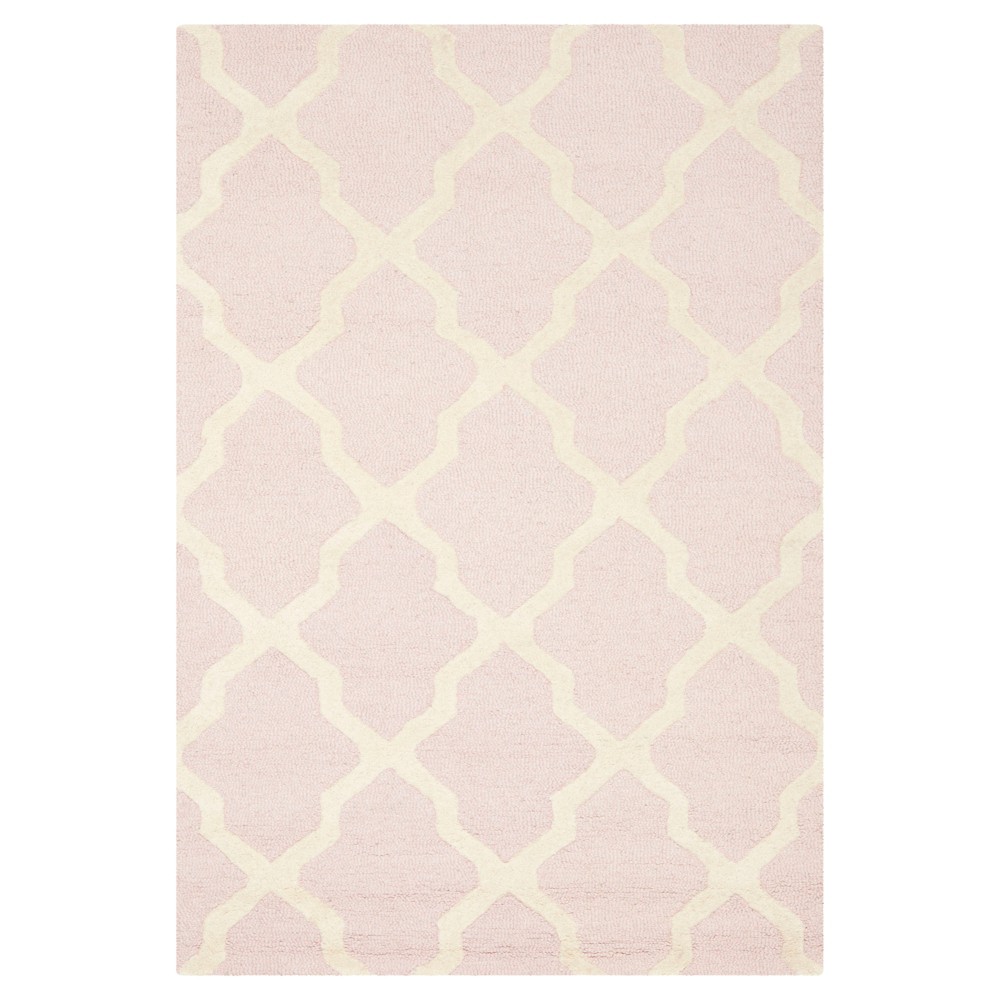 Maison Textured Rug - Light Pink / Ivory (3'x5') - Safavieh