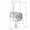 Crystorama Lighting Imperial 1 - Light Sconce in  Polished Chrome - 2 of 4