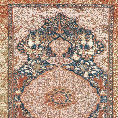 navy blue and light pink