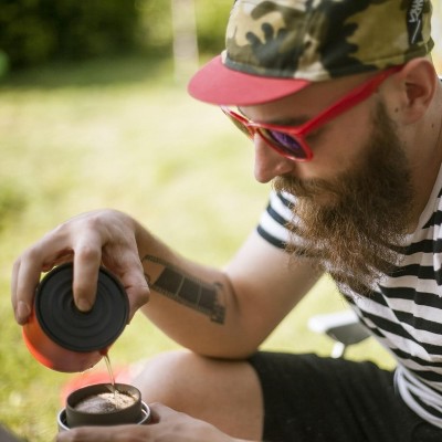 Cafflano Klassic Black Portable All-in-One Coffee Maker