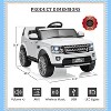 Garvee Kids' 12V Licensed Land Rover Ride-On Car with Remote Control, MP3 Player, LED Lights, Spring Suspension, Ride On Toy for Ages 2–6 - 2 of 4