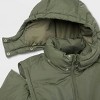 Women's Hooded Adaptive Parka Jacket - Universal Thread™ Olive Green - 3 of 4