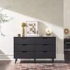 NicBex 32.67"H Simple Cut Out Handles Dresser for Bedroom with 6 Drawers - 4 of 4