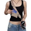 Universal Crossbody Strap for Phone Case with Zippered Pouch, Fashion Neck Lanyard, Detachable Wrist Strap, Compatible with iPhone 16 Pro Max, 15 Plus - 2 of 4