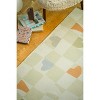 Lany Space Jonnie Li Modern Mosaic Pastel Rug - 4 of 4