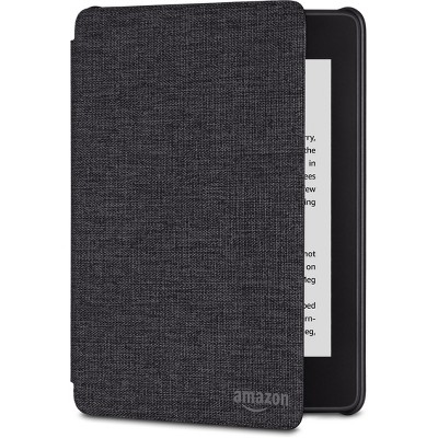 Photo 1 of Amazon Kindle Paperwhite Water-Safe Fabric Cover (10th Generation, 2018 Release) - Charcoal Black