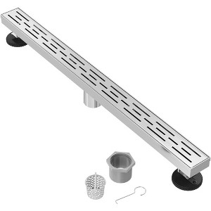 Hydroware Linear Shower Drain - C06 Brushed - 36 Inches - 1 of 1