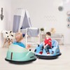12V Kids Electric Ride On Bumper Car, 3 Speed Toddler Bumper Car With Remote, Baby Bumping Toy with Music, LED Lights, 360 Degree Spin for Boys Girls - 3 of 4