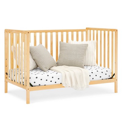 Natural Pine 4-in-1 Convertible Crib with Adjustable Mattress Height