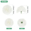 Unique Bargains Silk Fake Chrysanthemum DIY Home Decorations Artificial Flowers 12 Pcs - 3 of 4