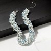 Ross-Simons Aquamarine Bead and 5-6mm Cultured Pearl Torsade Necklace With Sterling Silver Size 18 - 4 of 4