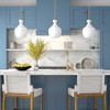 Hudson and Canal 11" Wide Pendant with Glass Shade - 3 of 4