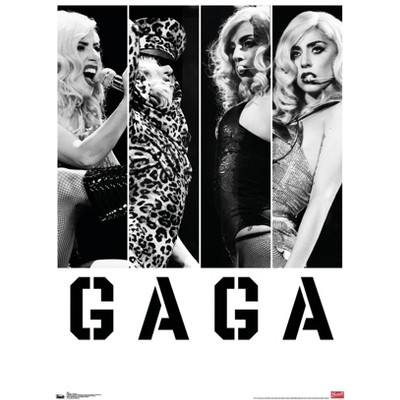 Trends International Lady Gaga - Photo Bars Unframed Wall Poster Prints