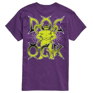 Men's Spider-Man Doc Ock Short Sleeve Graphic T-Shirt - Purple - 3 X ...