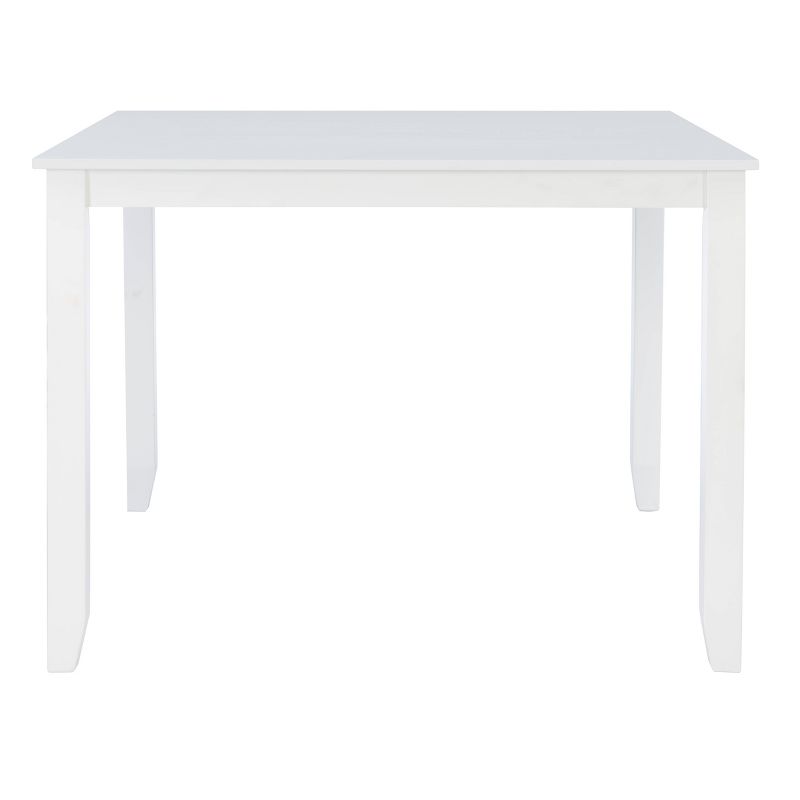 Shelby Solid Wood Traditional Square Counter Height Dining Table White - Powell, 3 of 7