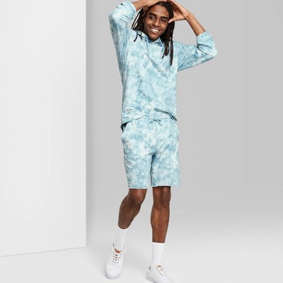 men's knit jogger shorts