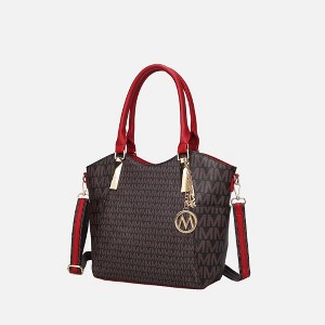MKF Collection Devorah Stylish Tote Handbag Signature Printed by Mia K - 1 of 4
