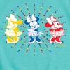 Girls' - Disney - Minnie Mouse Dots Fitted Short Sleeve Graphic T-Shirt - 2 of 4