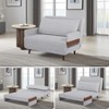 Racxily 3-in-1 Sven Sofa Bed, Upholstered Convertible Sleeper Accent Chair - 3 of 4