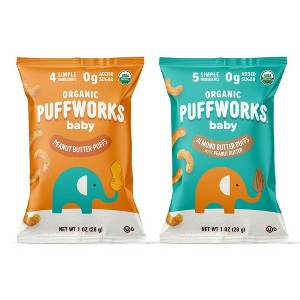 Puffworks baby Organic Variety Pack - 1oz,6 ct - 1 of 4