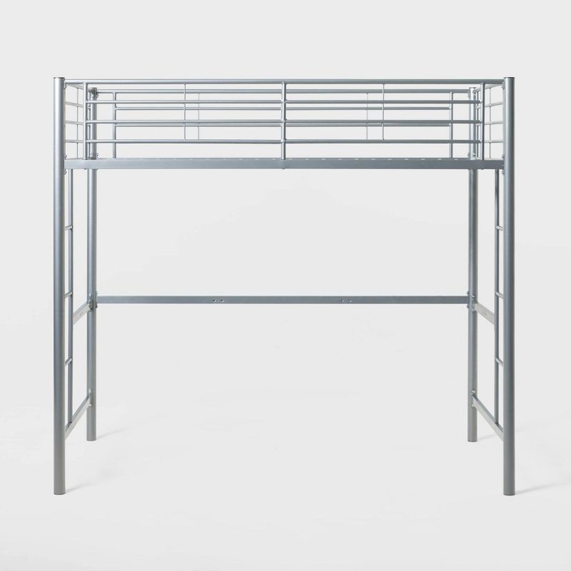 Twin Size Metal Platform Loft Bed - Saracina Home, 4 of 7