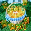 Joyfy 12 Pcs Carrot / Chick Easter Eggs Empty Eggs Fillable, Easter Eggs Hunt for Kids' Classroom Exchange Gifts - 3 of 4