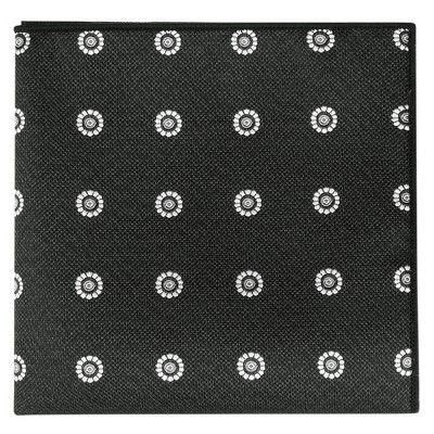 Elerevyo Men's Patterned Woven Wedding Party Pocket Squares Handkerchiefs