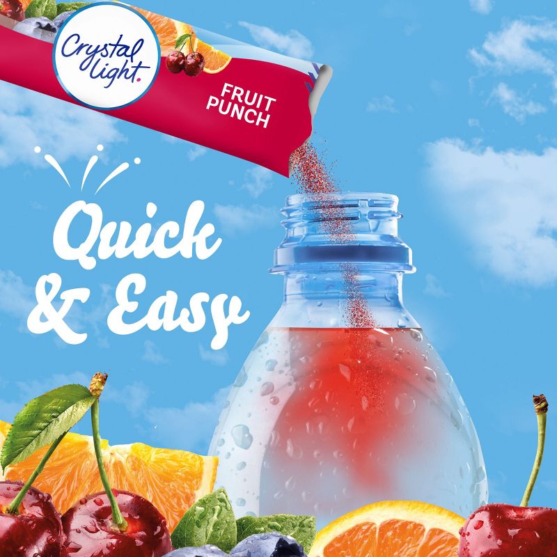 Crystal Light On-the-Go Fruit Punch Drink Mix - 10pk/0.09oz, 4 of 11