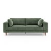 MINIMORE Modern Style 85''W Lassie 3Seater Square Arm Sofa - 4 of 4