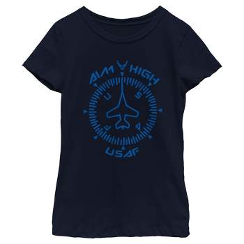 Girl's United States Air Force Aim High Radar T-Shirt