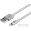 Monoprice Premium Flat MFi Certified Lightning to USB USB-A Charging Cable 6 in - 2 of 4