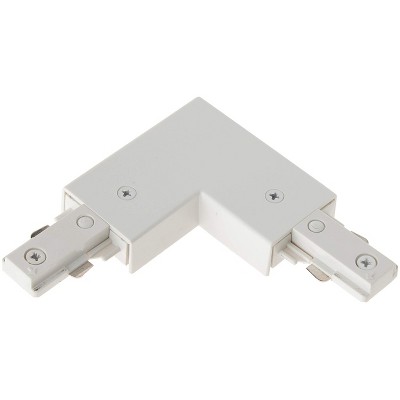 Cal Lighting JT-275-WH L Connector (2 Wire)