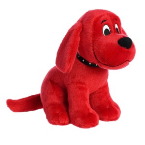 Aurora Medium Sitting Clifford Playful Stuffed Animal Red 10" - 1 of 4