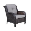 POCASSY Wicker Patio Lounge Chairs with Ottomans and Cushions, Set of 2 - 2 of 4