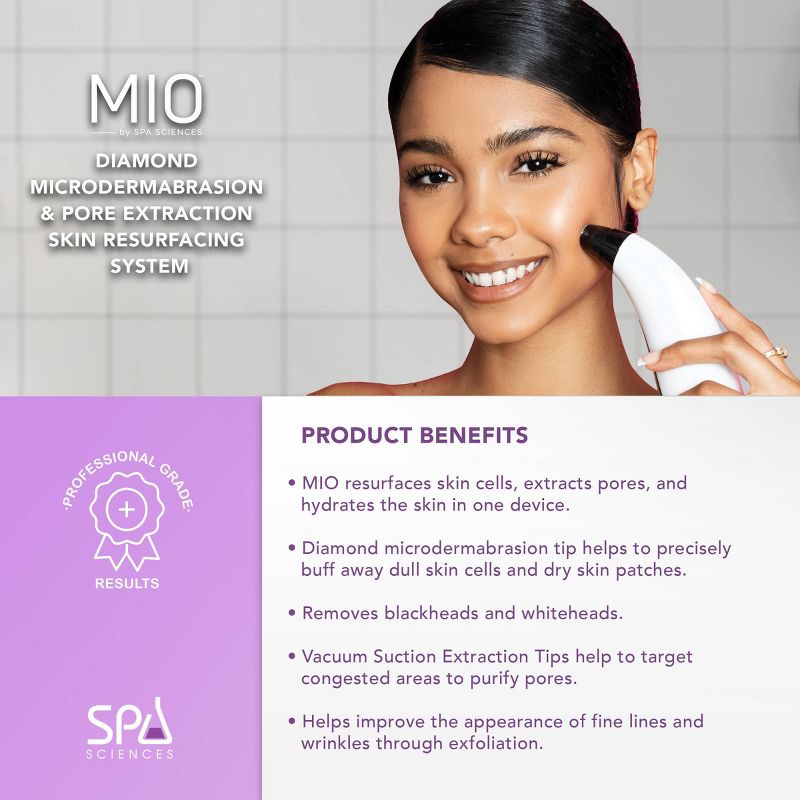 Spa Sciences MIO Microdermabrasion and Pore Extraction, 4 of 12