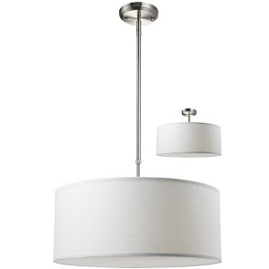 Z-Lite Albion 3 - Light Pendant in  Brushed Nickel - 1 of 1