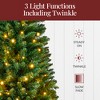 Best Choice Products Pre-Lit Potted Christmas Tree, Classic Artificial Holiday Décor, w/ Twinkling White LEDs - 4 of 4