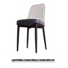 Kumasinova Dining Chairs Set of 2/4,PU Leather Kitchen Chairs with Thick Padded,Dining Table Chairs with Metal Legs,Dining Chair with Ergonomic Back - 4 of 4