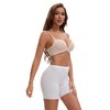 INSPIRE CHIC Slip Shorts for Under Dresses for Women's Seamless High Waist Tummy Control Butt Lifter Thigh Slimmers - 4 of 4