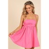 Petal and Pup Womens Alice Bow Back Mini Dress - 2 of 4