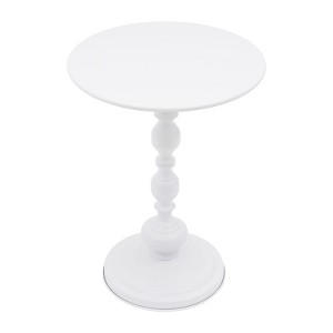 YIYIBYUS Round End Side Table, Modern Coffe Table for Living Room Bedroom - 1 of 4