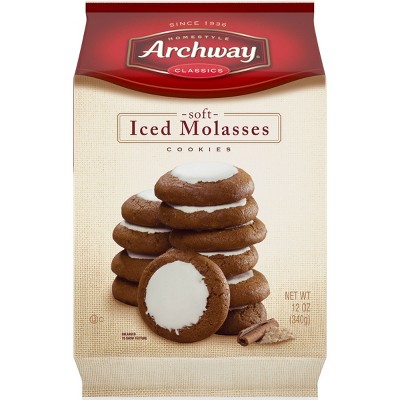 Archway Iced Molasses Cookies - 12oz