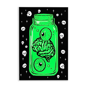 Stupell Industries Spooky Specimen Jar Wall Plaque Art - 1 of 4