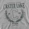 Men's Crater Lake National Park Laurel Wreath Crewneck Sweatshirt - 2 of 4