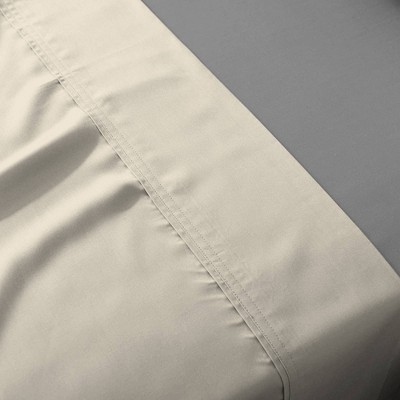 Twin Fresh Ivory Supima Cotton Deep Pocket Sheet Set