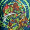 Jay Franco Kids Teenage Mutant Ninja Turtles 2 Piece Set Indoor Sleeping Bag for School and Sleepovers - 2 of 4