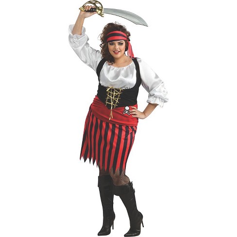 NET TOYS Déguisement de Pirate Femme Robe de Pirate Costume Robe Pirate  Femme Robe de Pirate Déguisement S 38/40 : : Mode