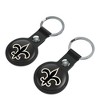 Keyscaper NFL NFC Teams Insignia Black Airtag Holder 2-Pack - 2 of 4