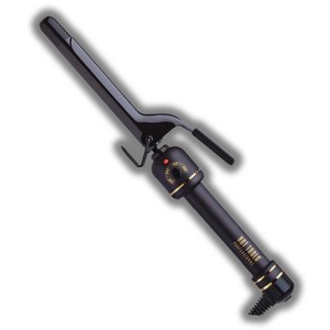 Hot Tools Black Gold Salon Curling Iron/Wand 3/4" - Variable Heat up to 455°F with Auto Shut-Off for Shiny, Defined Curls & Waves hairs - 1 of 2